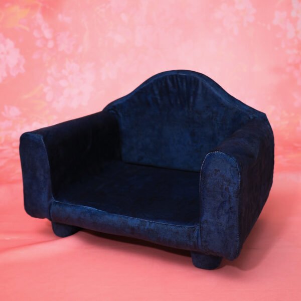 p15 Vinatge Blue sofa for kids photography